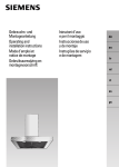 Siemens LC656WB30 cooker hood