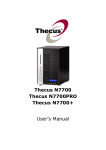 Thecus N7700+ storage server