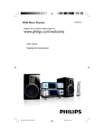 Philips MCD716/58 home audio set