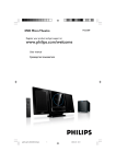 Philips MCD289/58 home audio set