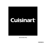 Cuisinart DGB900BCU coffee maker