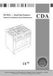 CDA RC9021SS cooker