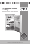 CDA FW420 refrigerator