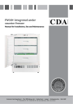 CDA FW281 freezer