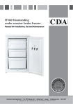 CDA FF180WH freezer