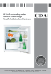 CDA FF120WH refrigerator