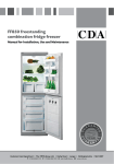 CDA FF850 fridge-freezer