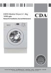 CDA CI970 tumble dryer