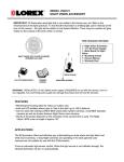 Lorex VQ2121 infrared lamp