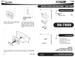 Metra 99-7899 mounting kit