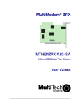 Multitech MultiModem ZPX V.92