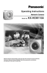 Panasonic KX-HCM110A surveillance camera