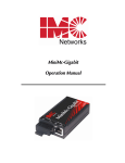 IMC Networks MiniMc-Gigabit Module, TX/SX-MM850-SC