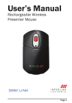 SMK-Link Wireless Presenter Mouse with Laser Pointer