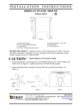 Chief PSM2043 flat panel wall mount