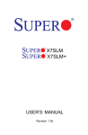 Supermicro X7SLM+-O motherboard