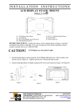 Chief PSM2155 flat panel wall mount