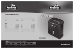 Fellowes Powershred PS-68Ct