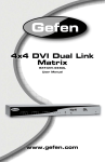 Gefen 4x4 DVI Dual Link Matrix