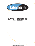 Gefen EXT-CAT5-9500HD console extender