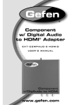 Gefen EXT-COMPAUD-2-HDMID