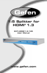 Gefen EXT-HDMI1.3-145 video splitter