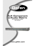 Gefen EXT-COMPAUD-44424 video splitter