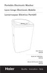 Haier HLP23E washing machine