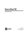 Avocent SwitchView SC 1x8