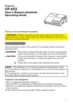 Hitachi CP-A52 data projector