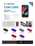 ifrogz iPhone 3G & 3G[S] Luxe Lean