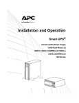 APC SURTA2200XL uninterruptible power supply (UPS)