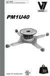 V7 PM1U40-1E project mount