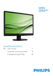 Philips Brilliance LCD monitor with SmartImage 220S2SS