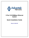 Advantek Networks ANS-05P network switch