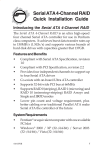 Siig Serial ATA 4-channel RAID