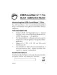 Siig USB SoundWave 7.1 Pro