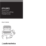 Audio-Technica ATH-ANC3BK headphone