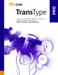 Fontlab TransType Pro 3.0.2