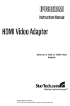 StarTech.com USB to HDMI or HDMI over IP Converter