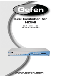 Gefen EXT-HDMI-442 KVM switch