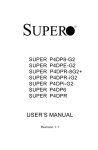 Supermicro P4DPR-IGM motherboard