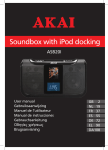Akai ASB100I docking speaker