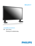 Philips LCD monitor BDL6551V