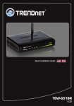 Trendnet TEW-651BR router