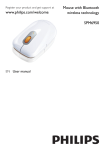 Philips Mouse with Bluetooth wireless technology SPM6950