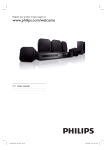 Philips 5.1 Home theatre HTS3020