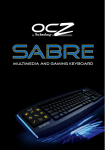OCZ Technology Sabre OLED Keyboard