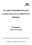 Vantec 4+1 SATA II 300 & PATA PCI-E Combo Host Card w/RAID