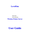 LevelOne WPS-0100USB 1 USB Port Printer Server